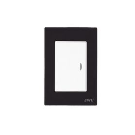 placa con interruptor escalera 10 a 127 v ca  60 hz  carcasa negra