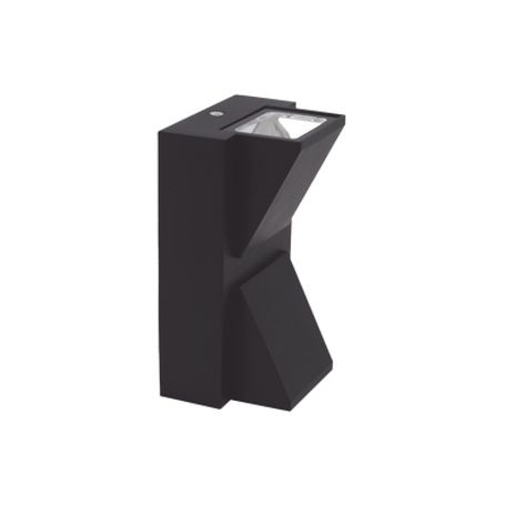 lámpara arbotante 6 w 330 lm dimensiones 141 x 80 mm 85 265 vca 5060hz luz cálida 2 700 k uso en exterior ip 54233425