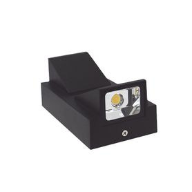 lámpara arbotante 6 w 330 lm  dimensiones 141 x 80 mm  85  265 vca 5060hz  luz cálida 2 700 k  uso en exterior ip 54233425