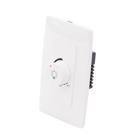 placa con dimmer rotativo para lámpara incandescentes  300 w 127 v ca  color blanco230963