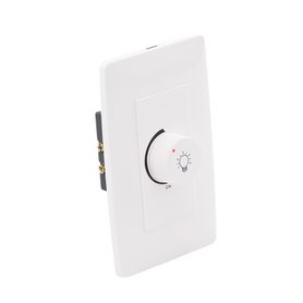 placa con dimmer rotativo para lámpara incandescentes  300 w 127 v ca  color blanco230963