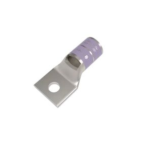 zapata terminal de compresión de canon corto para tornillo de 12 y calibre 40 awg