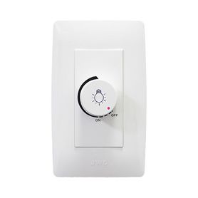 placa con dimmer rotativo para lamparas incandescentes yo halógeno 300w  127 v 60 hz232059
