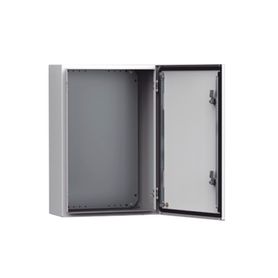 gabinete de uso exterior nema 41213 ip66 ik10 600 x 600 x 400 mm de acero color gris claro