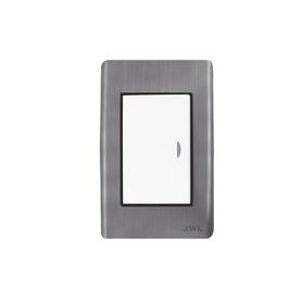 placa con interruptor escalera 10 a 127 v ca  60 hz  carcasa de acero