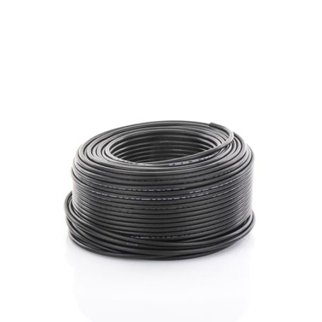 Bobina De 100 Metros / Cable Fotovoltaico / Negro / Recubrimiento Xlpe / 4mm² / 12 Awg / Hasta 1800 Vcc