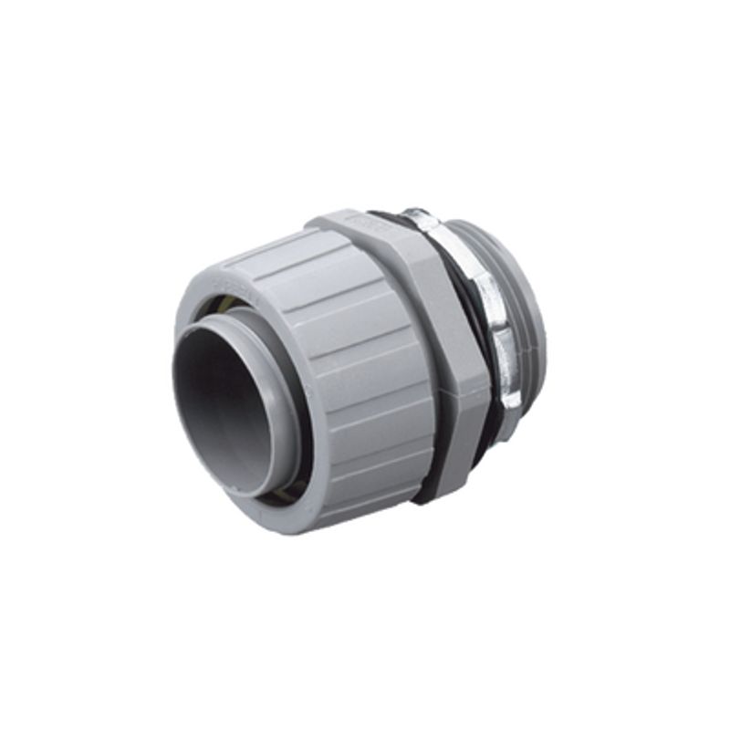 Conector Recto De Nylon De 1 Para Tuberia Liquidtight Polytuff.