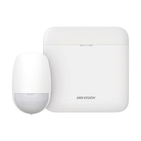 ax pro kit de alarma ax pro  incluye 1 hub con bateria de respaldo  1 sensor pir  wifi  compatible con hikconnect p2p