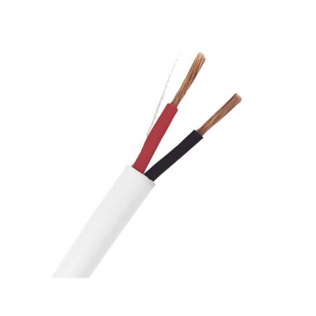 bobina de cable 305 metros 2 x 16 awg color blanco cmr para sistemas de seguridad y alarmas