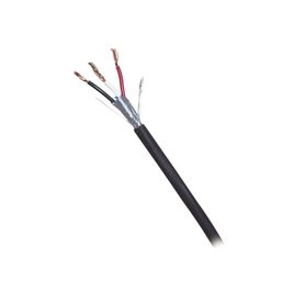 cable 3 x 18 awg  blindado  305 metros  riser  color gris  hecho en méxico