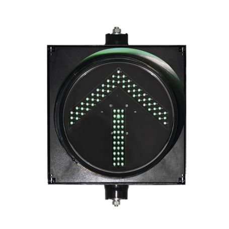 semáforo  senalización flecha verde  diametro 30cm  luz led 