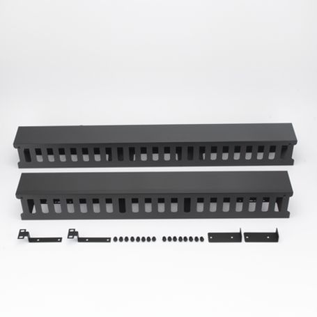 Kit Organizador Vertical De Cable Sencillo Para Rack Eirl5545          