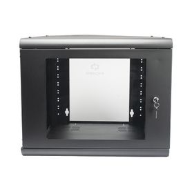 gabinete de pared 9u de 635 mm de profundidad rack de 19 en acero reforzado compacto y resistente para soluciones profesionales