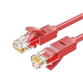 cable de parcheo utp cat6  5m  rojo