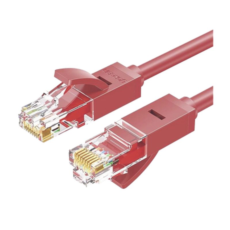 Cable De Parcheo Utp Cat6 / 2m / Rojo