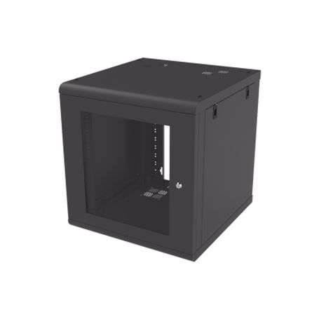 gabinete de pared 12u de 635 mm de profundidad rack de 19 en acero reforzado compacto y resistente para soluciones profesionale