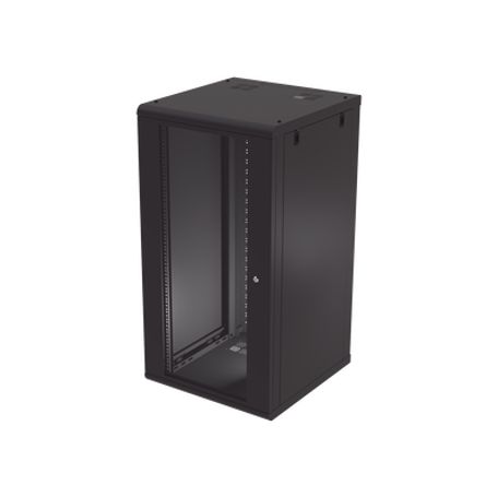 gabinete de pared 24u de 635 mm de profundidad rack de 19 en acero reforzado compacto y resistente para soluciones profesionale