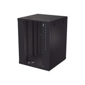 gabinete de pared 12u de 635 mm de profundidad rack de 19 en acero reforzado compacto y resistente para soluciones profesionale