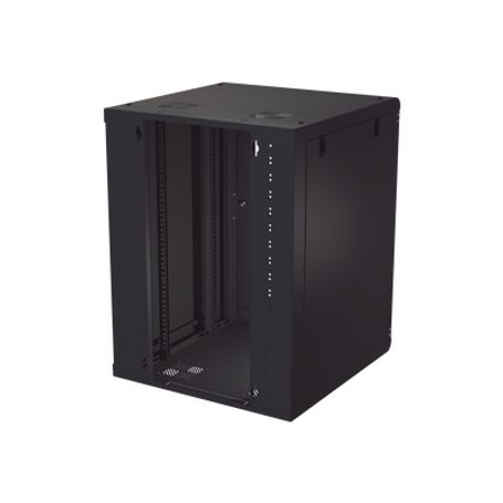 Gabinete De Pared 12u De 635 Mm De Profundidad Rack De 19 En Acero Reforzado Compacto Y Resistente Para Soluciones Profesionales