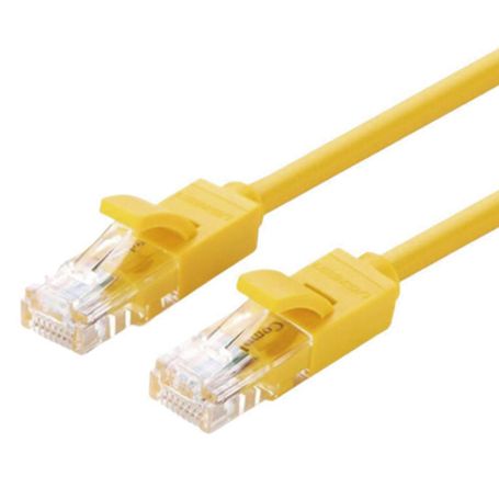 cable utp ethernet cat 6  color amarillo 2 metros