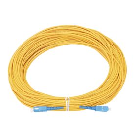 jumper de fibra óptica monomodo scupcscupc simplex de 30 metros  3mm230393