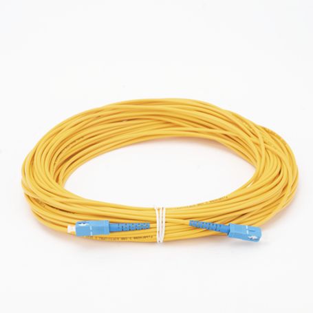 Jumper De Fibra Óptica Monomodo Sc/upcsc/upc Simplex De 30 Metros  3mm