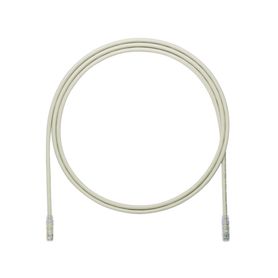 cable de parcheo utp cat6a 24 awg cm color gris 10ft