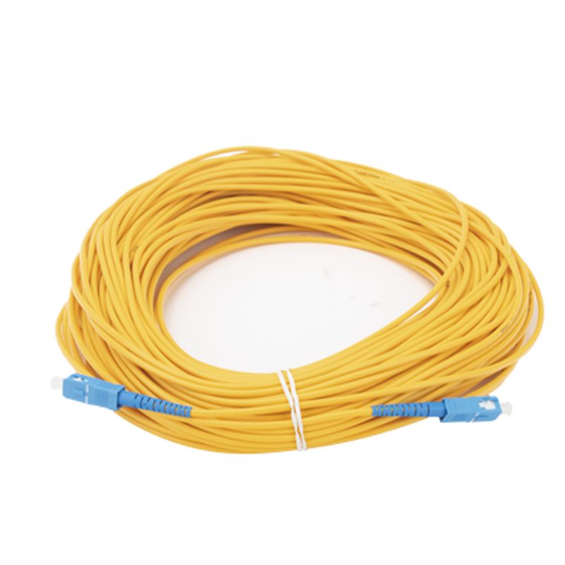 Jumper De Fibra Óptica Monomodo Sc/upcsc/upc Simplex De 50 Metros  3mm