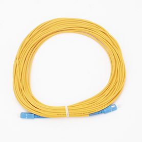 jumper de fibra óptica monomodo scupcscupc simplex de 20 metros  3mm230392