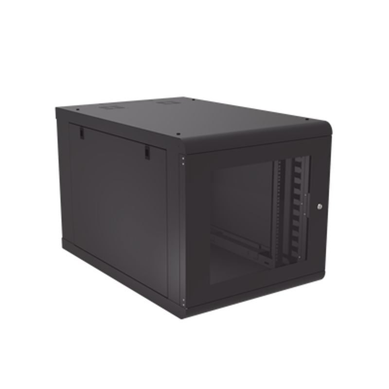 Gabinete De Pared 12u De 1027 Mm De Profundidad Máxima Profundidad Y Protección En Acero Reforzado Ideal Para Ups Y Servidores D