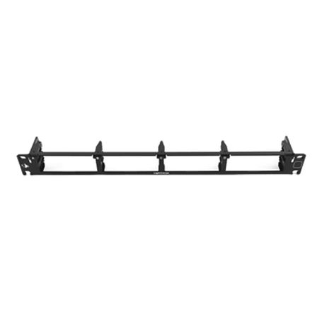 fiber panel lightverse combo rack mount 1u fixed access empty 4 openings black shielded flat without wire manager