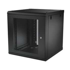 gabinete de pared 12u de 635 mm de profundidad rack de 19 en acero reforzado compacto y resistente para soluciones profesionale