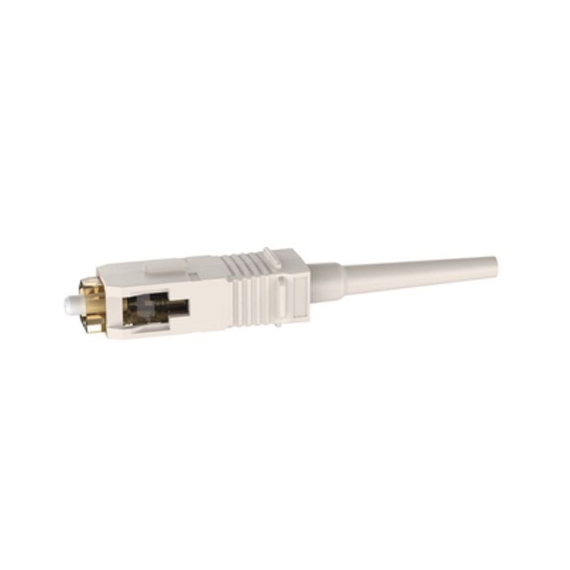 Conector De Fibra Óptica Sc Simplex Opticam Multimodo 62/125 Om1 Prepulido Color Beige