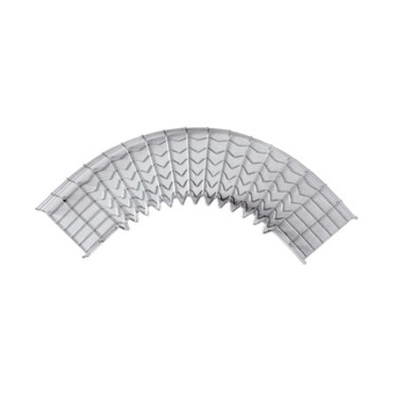 Curva Prefabricada Horizontal De 90° Con Medidas De 116 Mm De Peralte Y 150 Mm Ancho (116/150 Mm)