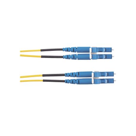 Jumper De Fibra Optica Monomodo 9/125 Os2 Lclc Duplex Lszh Color Amarillo 10 Metros