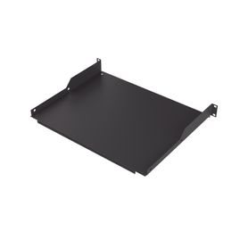 charola para soportar equipos en rack de 19 in profundidad de 34 cm color negro 1u