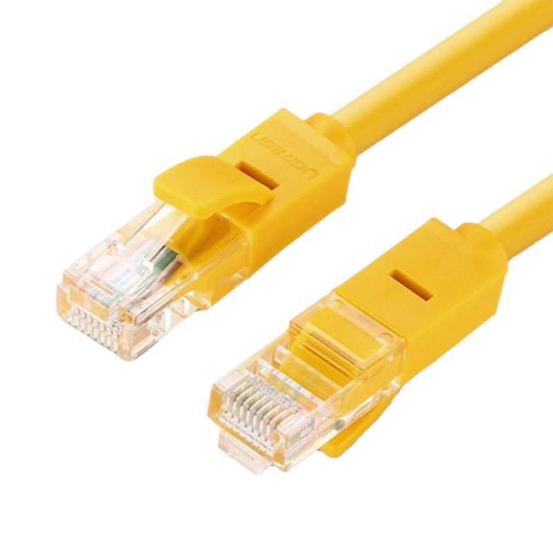 Cable Utp Ethernet Cat 6  Color Amarillo 5 Metros