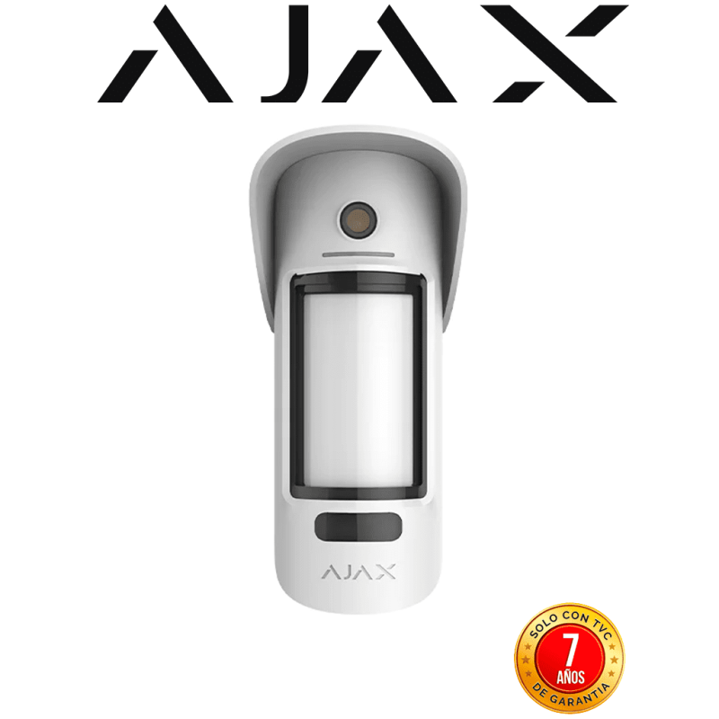 AJAX MotionCam Outdoor - Detector de movimiento para exteriores inalámbrico con cámara para verificar alarmas TVC24