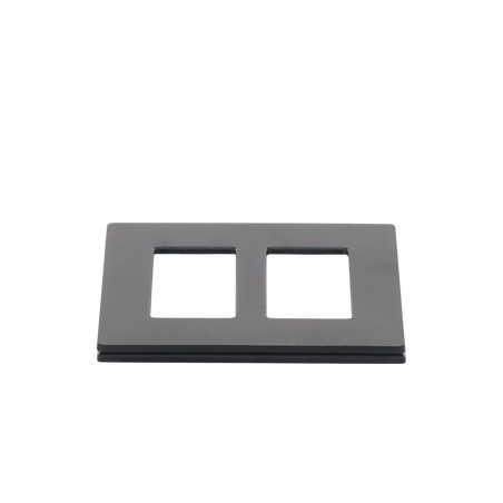 TAPA P/SWITCH /DIMMER 2 ESPACIOS