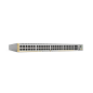 Switch L3 Stackable, 48x 10/100/1000-T PoE+, 4x SFP+, Fuente redundante integradas 740 Watts (TAA compliant version)