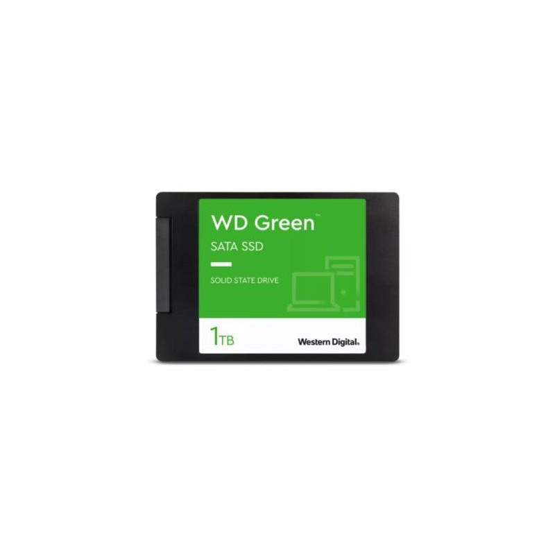 SSD Interno Western Digital Green 1TB 2.5" 7mm SATA lll Lect 545/545 MBs para PC y Lap