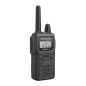 Radio portátil UHF 450-470 MHz, 2 W, 16 canales, Resistente a Golpes MIL-STD-810, manos libres VOX. Incluye antena, batería