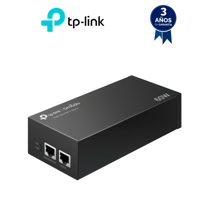 TP-LINK - POE170S - Inyector PoE++, 2 puertos Gigabit