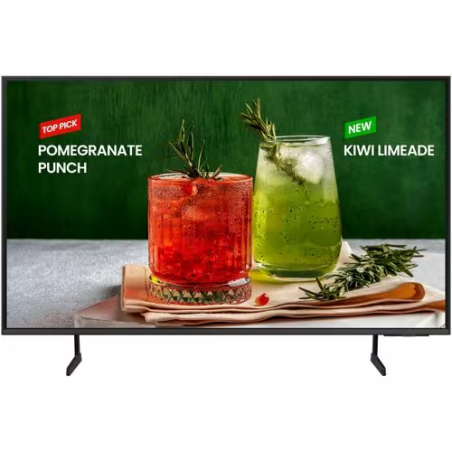 LCD Pantalla digital Signage Samsung BE85D-H 215.9cm (85") - 16 Horas/7 Días Operación - 3840 x 2160 - LED - 2160p - USB - HDMI