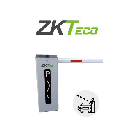 ZKTECO CMP200 - Barrera Vehicular de doble dirección Izq o Der/ Brazo Telescópico de 2.6 hasta 4.5 metros / 3 Seg.