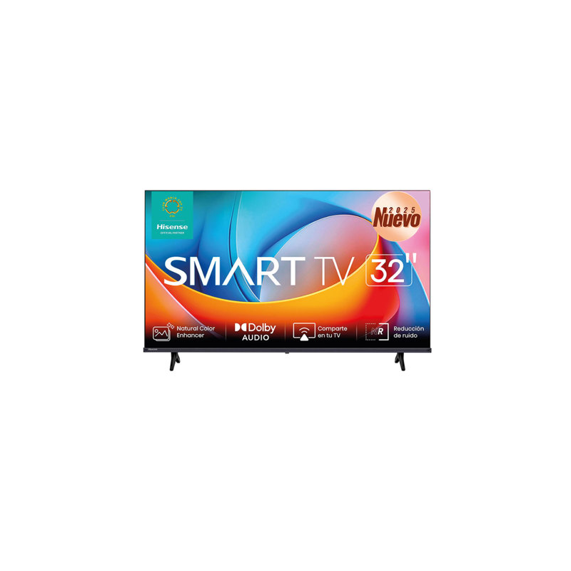 Televisor Hisense 32 pulgadas A4KV Smart TV HD Resolución 1366x768 WiFi/HDMI/USB Full Array