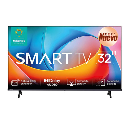 Televisor Hisense 32 pulgadas A4KV Smart TV HD Resolución 1366x768 WiFi/HDMI/USB Full Array