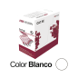 Bobina de Cable UTP 100 Mts / Cat 5E (24 AWG) / Color Blanco / PVC (CM) / Uso en Interior / 100% Cobre / Aplicaciones de CCTV