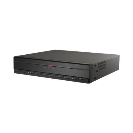Nvr 4k  16 Canales (h265)  Switch Interconstruido 16 Puertos  Soporta Intelligent Codec  Disco Duro Incluido De 2tb