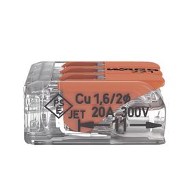 conector compacto para 1 cable de entrada 2 cables de salida  cables compatibles 28awg12awg208286